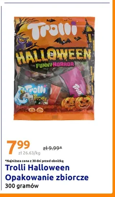 Żelki Trolli Halloween opakowanie zbiorcze promocja w Action