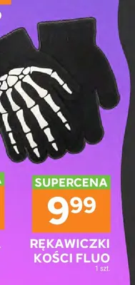 Rękawiczki kości fluo promocja w Stokrotka