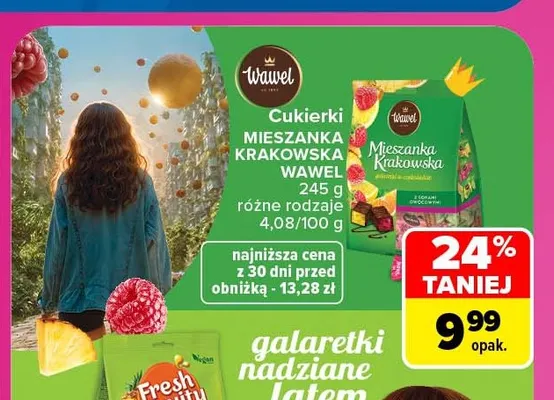 Cukierki Mieszanka Krakowska Wawel promocja w Carrefour Market