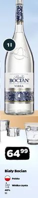 Wódka czysta Biały Bocian Premium Quality promocja w Netto