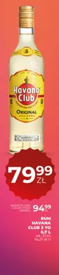 Rum Havana Club 3 YO promocja w Duży Ben
