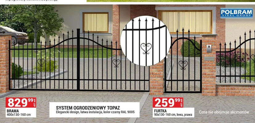Furtka Polbram Topaz promocja w Merkury Market