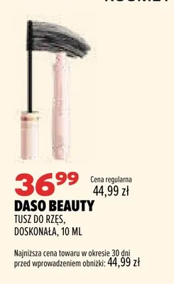 Tusz do rzęs Doskonała Daso Beauty promocja w Drogerie Natura