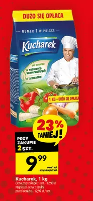 Przyprawa do potraw Kucharek promocja w Twój Market