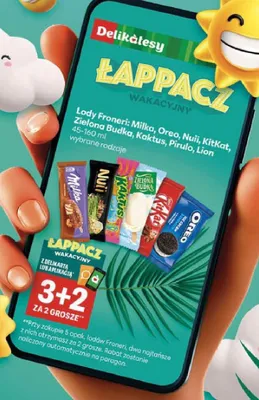 Lody Milka promocja w Delikatesy Centrum