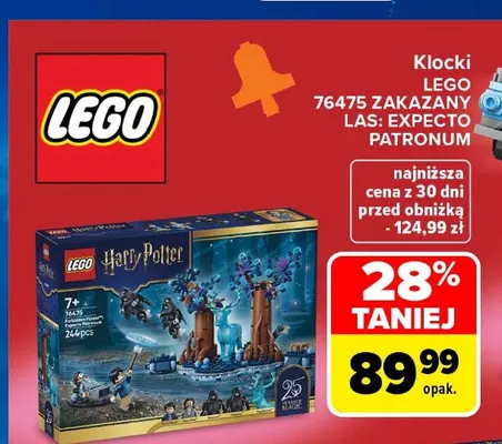 Klocki LEGO 76475 Zakazany Las: Expecto Patronum promocja w Carrefour