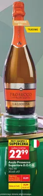 Prosecco Asolo Prosecco Superiore D.O.C.G promocja w Biedronka