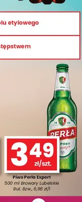 Piwo Perła Export promocja w emma MARKET
