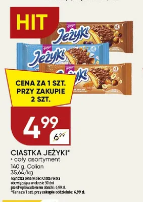Ciastka Jeżyki promocja w Chata Polska