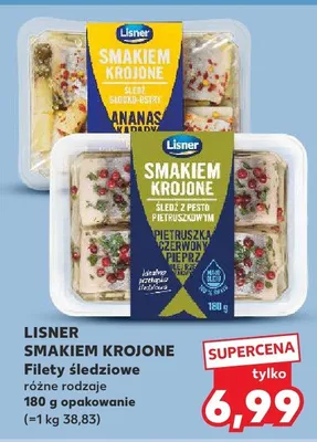 Smakiem Krojone filety śledziowe promocja w Kaufland