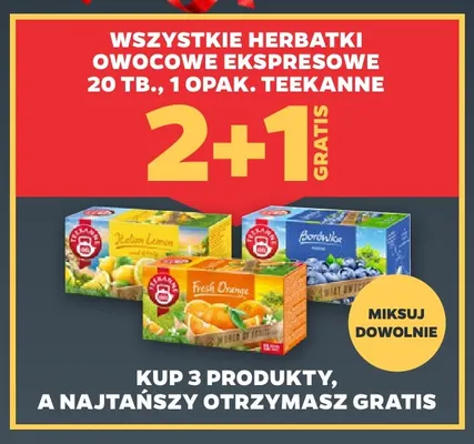 Herbatka owocowa ekspresowa Teekanne Italian Lemon promocja w Netto
