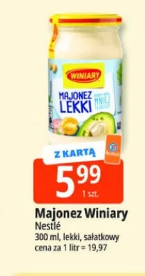 Majonez Winiary lekki promocja w Leclerc
