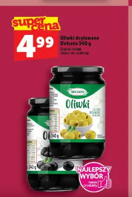 Oliwki drylowane Delsato promocja w TOPAZ