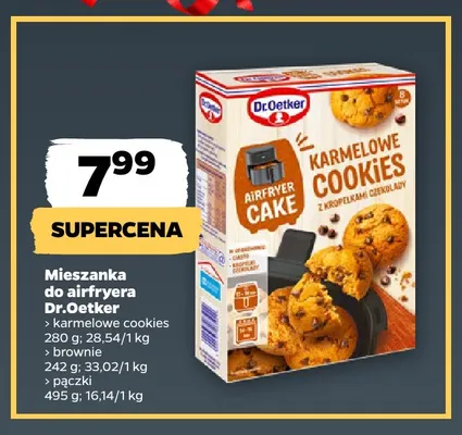 Mieszanka do airfryera Dr.Oetker pączki promocja w Netto