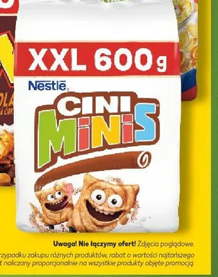 Płatki śniadaniowe Cini Minis Nestlé promocja w Kaufland