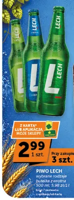 Piwo bezalkoholowe Lech promocja w ABC