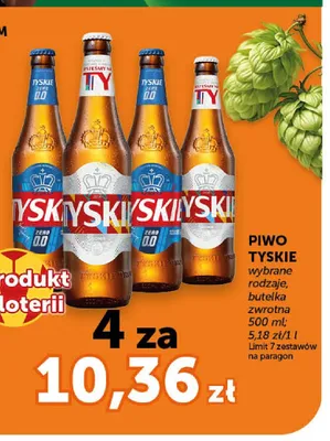 Piwo bezalkoholowe Tyskie Zero promocja w ABC