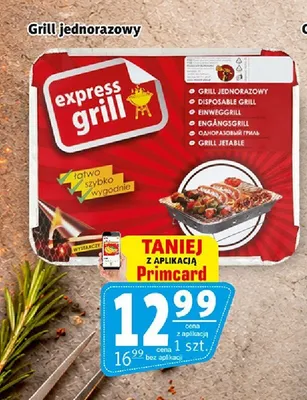 Grill jednorazowy Express Grill promocja w Prim Market
