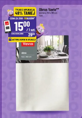 Obrus promocja w POLOmarket