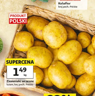 Ziemniaki wczesne promocja w Auchan
