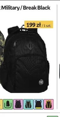 Plecak CoolPack Break Black promocja w Empik