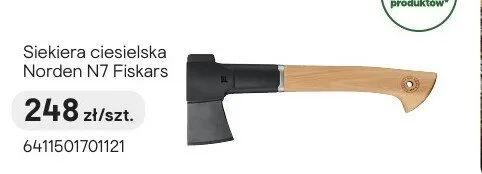 Siekiera ciesielska Norden N7 Fiskars promocja w Castorama