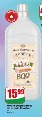 Mydło gospodarcze do prania Booster promocja w Dino