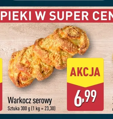 Warkocz serowy promocja w Aldi