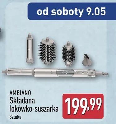Składana lokówko-suszarka Ambiano promocja w Aldi