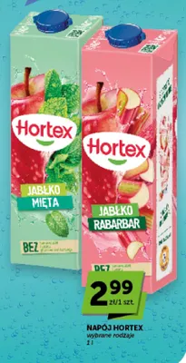 Napój Hortex jabłko mięta promocja w ABC