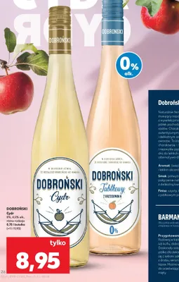 Cydr różne rodzaje promocja w Kaufland