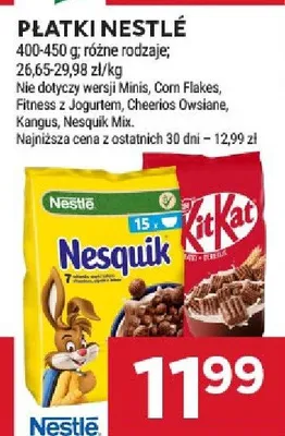 Płatki różne rodzaje promocja w Stokrotka