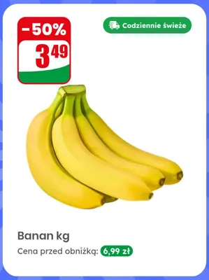 Banany promocja w Dino