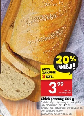 Chleb pszenny promocja w Twój Market