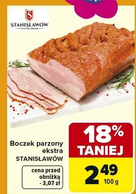 Boczek parzony ekstra promocja w Carrefour Market