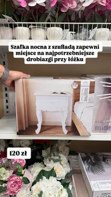 Szafka nocna z szufladą Pepco Home promocja w Pepco