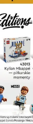 Klocki LEGO Editions 43011 Lionel Messi - piłkarskie momenty promocja w Empik