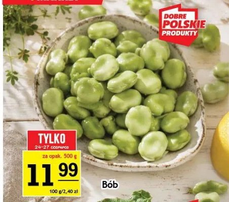 Bób polski promocja w Gram Market