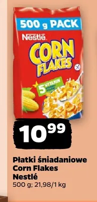 Płatki śniadaniowe Corn Flakes Nestlé promocja w Netto