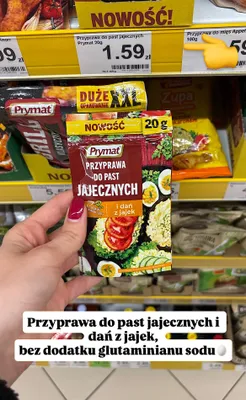 Przyprawa do past jajecznych promocja w Dino