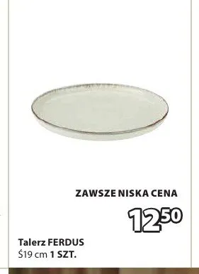 Talerz FERDUS Ś19cm promocja w Jysk