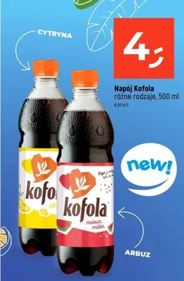 Napój Kofola cytryna promocja w Dealz
