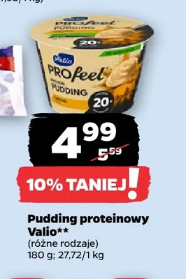 Pudding proteinowy Valio promocja w Netto