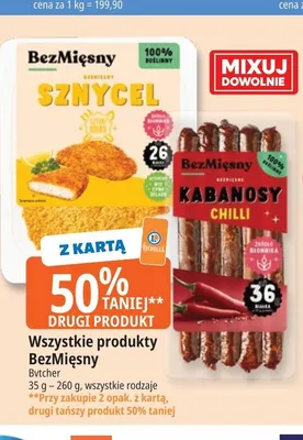 Produkty BezMięsny promocja w Leclerc