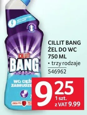Żel do WC Cillit Bang 750ml promocja w Selgros