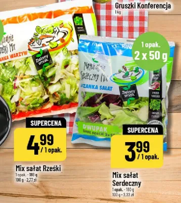 Mix sałat Serdeczny promocja w POLOmarket