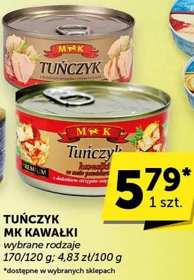 Tuńczyk MK kawałki promocja w Euro Sklep