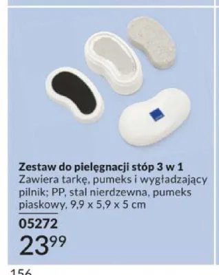 Zestaw do pielęgnacji stóp 3 w 1 Footworks promocja w AVON