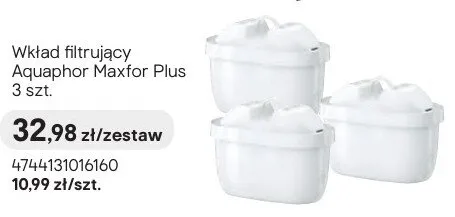 Wkład filtrujący Aquaphor Maxfor Plus 3-pak promocja w Castorama
