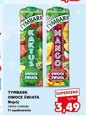 Napój Owoce Świata Tymbark promocja w Kaufland